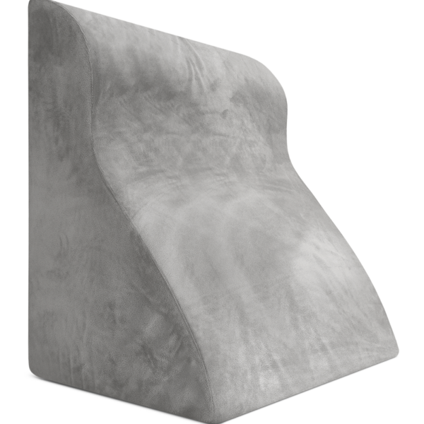 Lesekissen für Bett und Sofa, Bequemes Rückenkissen mit Memory Foam, Reflux Kissen verwendbar als Keilkissen Bett, Bettkissen Rückenlehne oder Kopfende, Gemütlicher Bettkeil als angenehme Rückenstütze